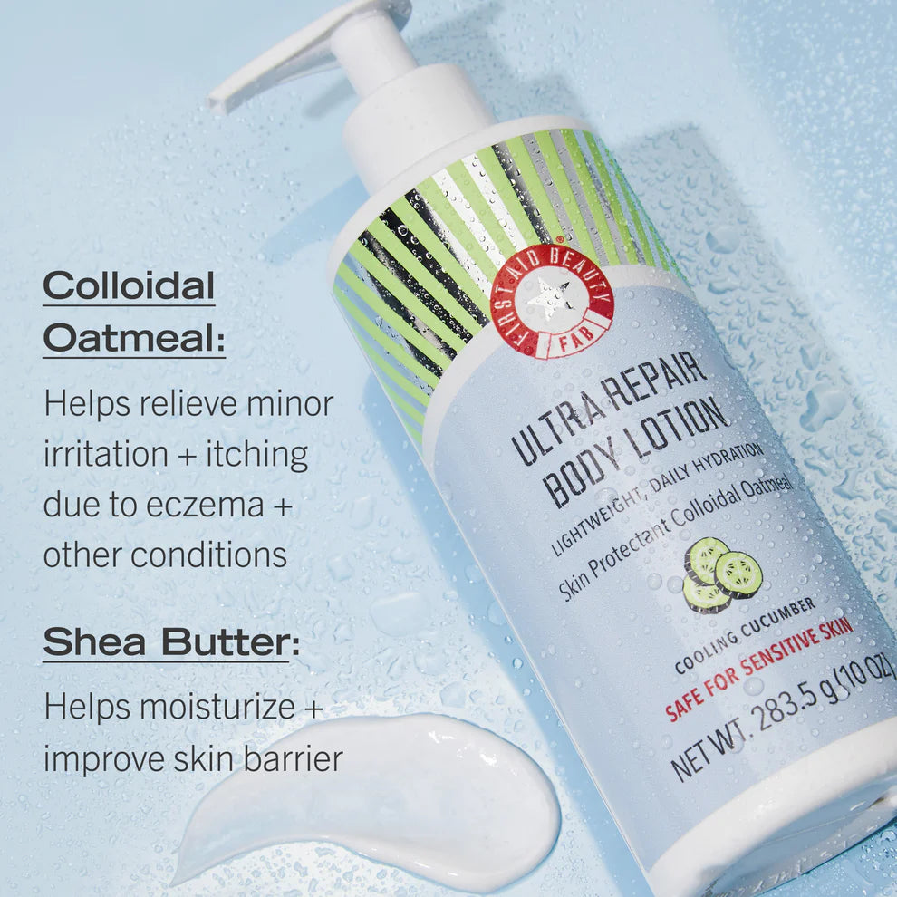 First Aid Beauty FAB Ultra Repair Body Lotion Cucumber