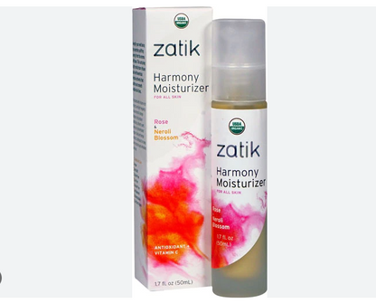 Zatik Harmony Moisturizer- Rose &amp; Neroli