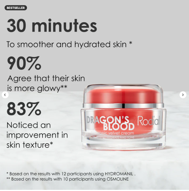 Rodial Dragons Blood Hyaluronic Velvet Cream