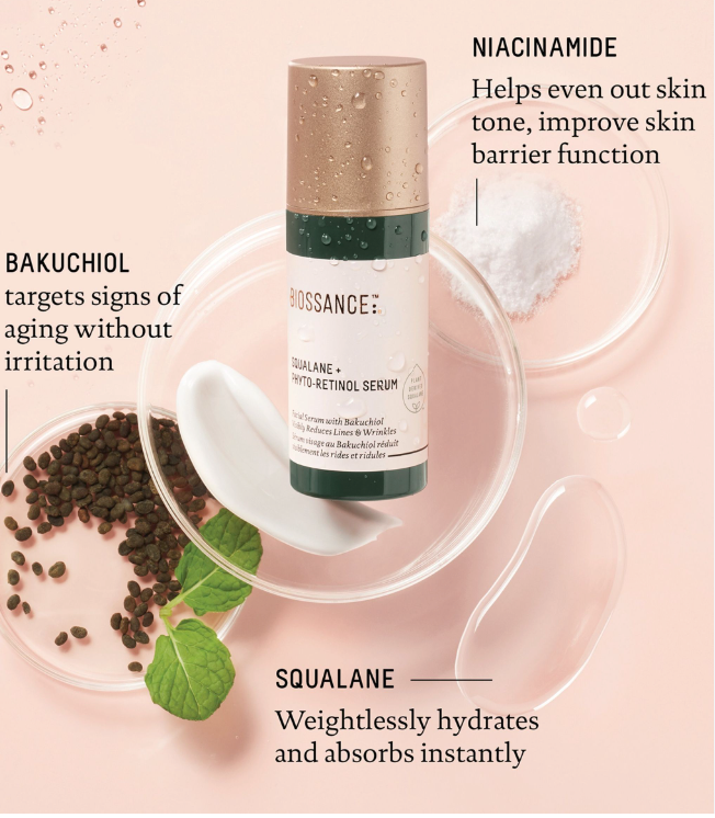 Biossance Squalane &amp; Phyto-Retinol Serum